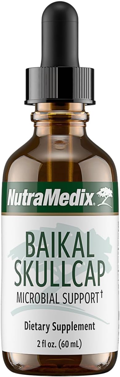 NutraMedix Tintura de Escutelaria Baicalensis - Apoyo Inmunitario y Cardiovascular (60 ml)