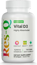 Res-Q Vital D3 - Vitamina D3 (Colecalciferol) - Complemento Alimenticio