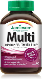 Jamieson Multi Complete Vitamin para Mujeres 50+ 90 Comprimidos