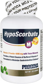 PROGENA Hyposcorbate Vitamina C en Polvo 4000 mg con Minerales Traza (162 g)