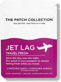 Parche Antijet Lag Natural con Melatonina, Valeriana, Magnesio y Vitaminas B - Pack de 4