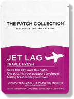 Parche Antijet Lag Natural con Melatonina, Valeriana, Magnesio y Vitaminas B - Pack de 4