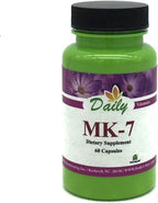 Daily Manufacturing MK-7 (Vitamina K2) - 60 Cápsulas Vegetales