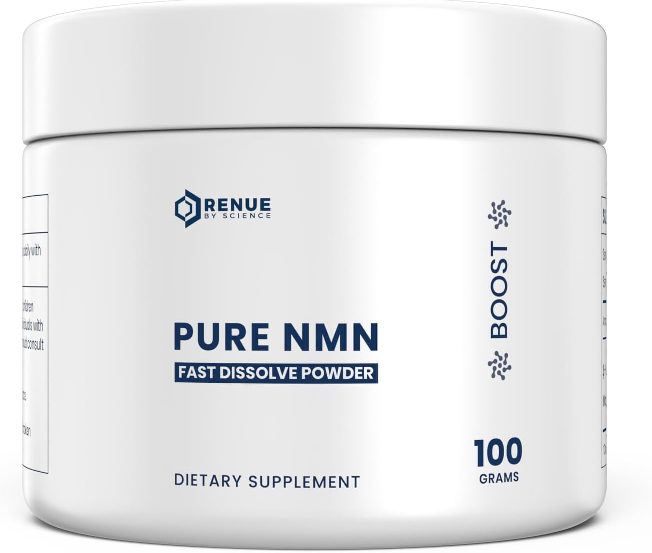 Renue By Science NMN en Polvo 100g – Mononucleótido de Nicotinamida Puro