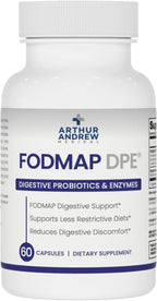 Arthur Andrew Medical FODMAP DPE – Enzimas y Probióticos Digestivos, 60 Cápsulas