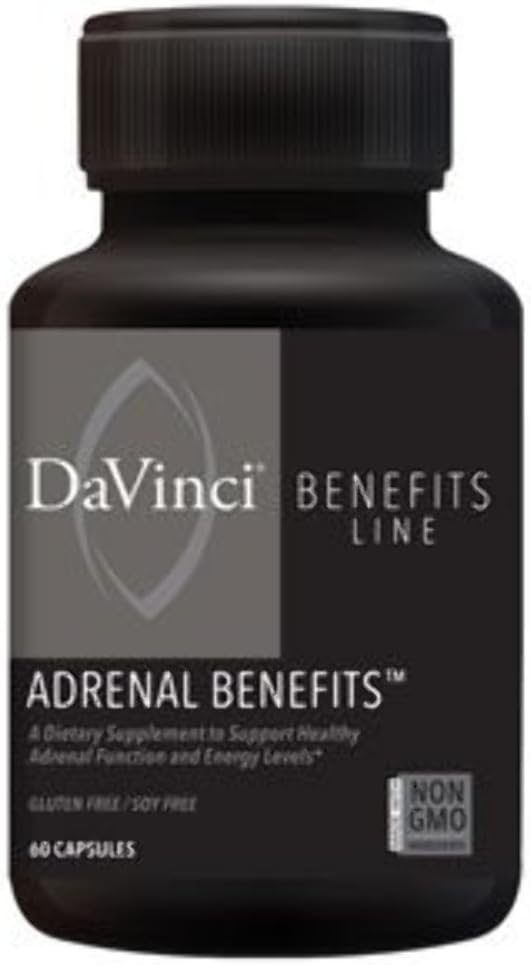DaVinci Labs Adrenal Benefits, 120 cápsulas