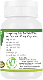 Morsan Healthcare Karela Cápsulas – 500 mg | 60 Cápsulas Vegetales | Extracto Puro de Momordica charantia | Suplemento Herbal Ayurvédico