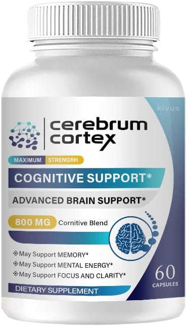 Cerebrum Cortex - Cognitive Support - Advanced Brain Support (60 Cápsulas)