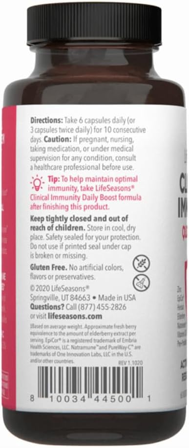 Clinical Immunity Quick-Start - Apoyo Inmunitario - 60 Cápsulas