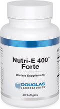 Douglas Laboratories Nutri E-400 Forte - Vitamina E 400 UI, 60 Cápsulas