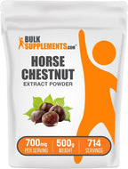 Extracto de Castaño de Indias en Polvo - 100g (3.5 oz) - BulkSupplements