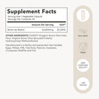 Alaya Biotin 10.000 mcg – 90 Cápsulas Veganas para Cabello, Piel y Uñas