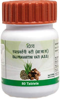 Patanjali Raj Pravartani Vati - 80 Comprimidos