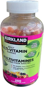 Kirkland Signature Gominolas Multivitamínicas para Adultos, 250 gominolas
