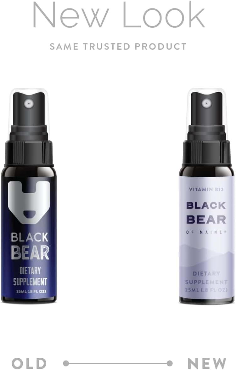 Holistic Health Black Bear Energy Spray 25 ml (0.8 fl oz)