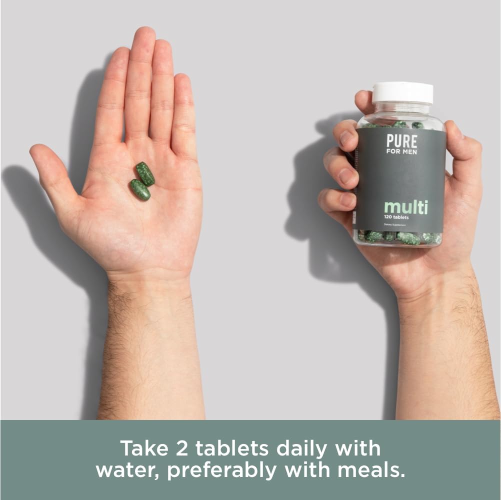 Pure for Men Multivitamin | Multivitamínico para Hombres