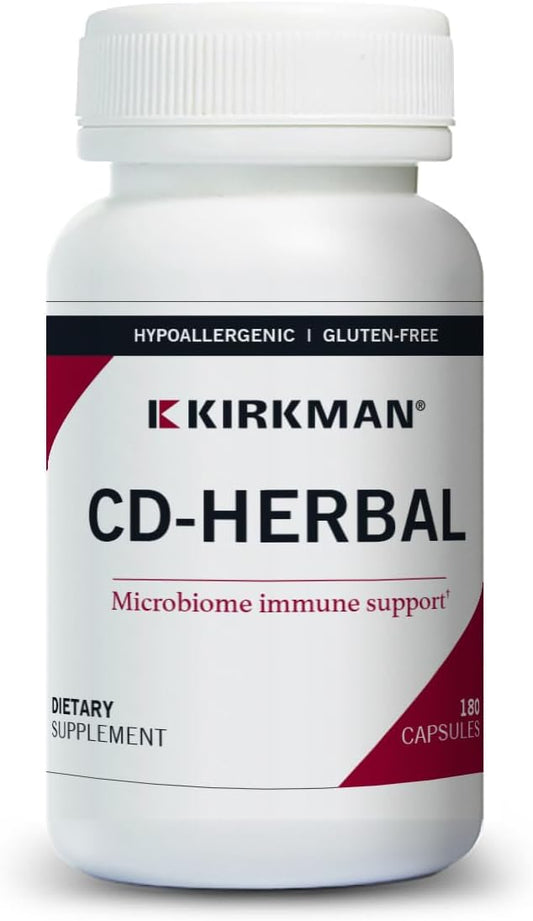 Kirkman CD-Herbal - Hipoalergénico - 180 Cápsulas Vegetales