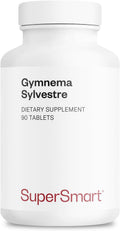 Supersmart - Gymnema Sylvestre 1500 mg al día - 75% Ácidos Gimnémnicos | Complemento Alimenticio - 90 Comprimidos