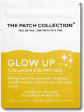 The Patch Collection® – Glow Up Under Eye Collagen Patch | Retinol, Ácido Hialurónico, Nano Gold, Colágeno, Vitamina C (Pack de 3)