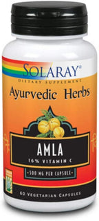 Solaray Extracto de Fruta de Amla 500 mg, 60 Cápsulas Vegetales