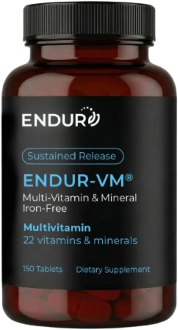 ENDUR-VM - Multivitamínico Sin Hierro (Liberación Sostenida) - 150 comprimidos