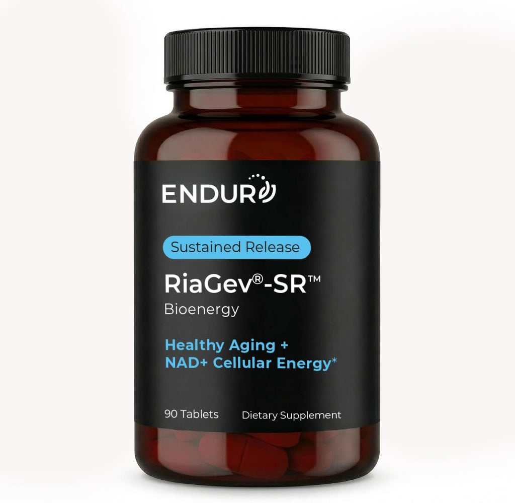 ENDUR-RIAGEV - Ribosa + B3 - SR (Liberación Sostenida) NAD+ 600 mg (90 comprimidos)