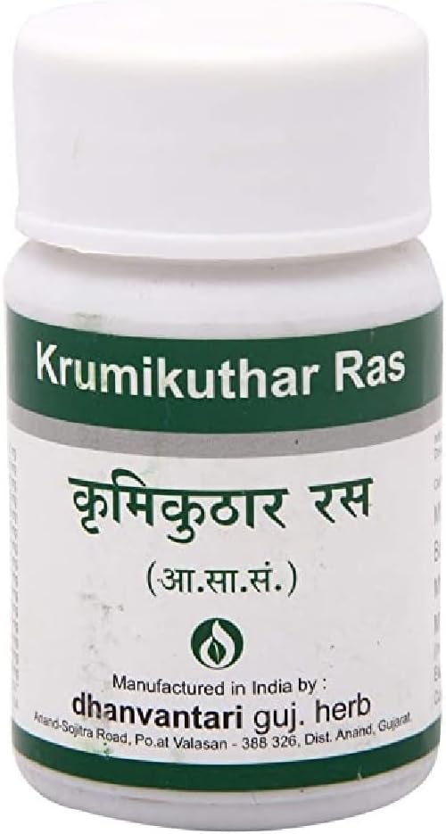 Krimikuthar Ras Dhanvantari - 120 Comprimidos (2 Frascos de 60)