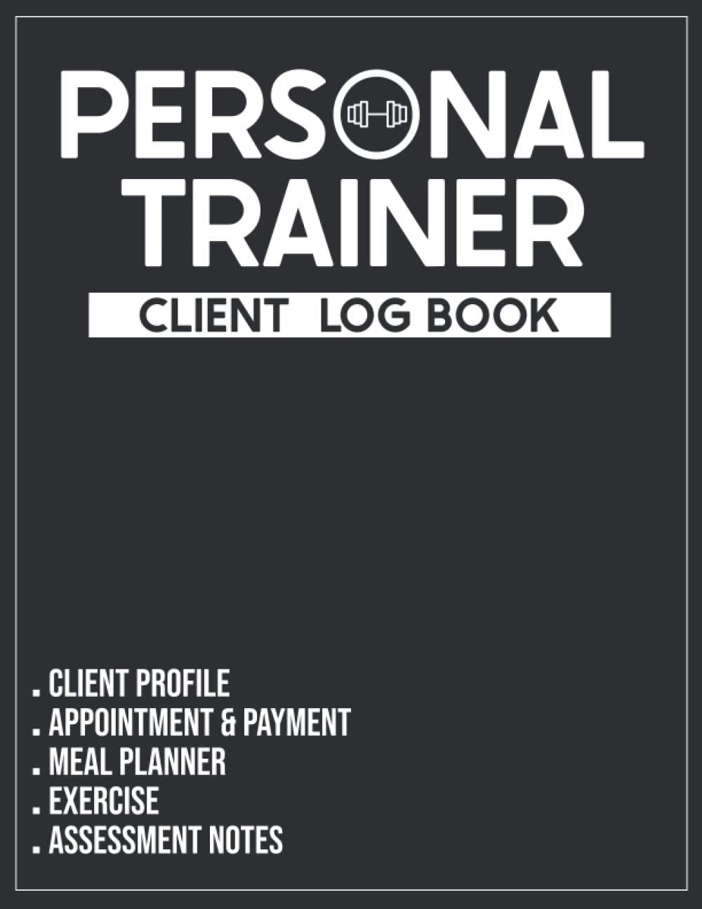 Cuaderno de registro de clientes para entrenadores personales