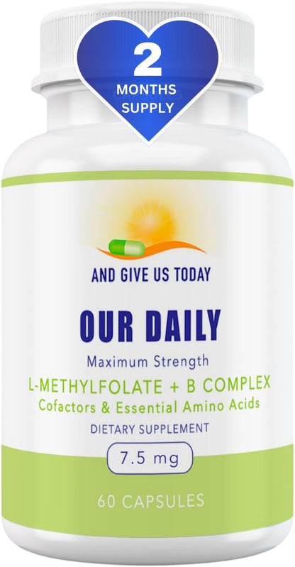 Our Daily Vites L-Metilfolato 15 mg Complejo – Sin colorantes, sabores artificiales ni conservantes. – Image 9