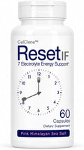 ResetIF Energy Electrolytes - 7 Electrolitos con Metil B12, Folato, Té Verde, Café Verde, Complejo B, Zinc y 72 Oligoelementos