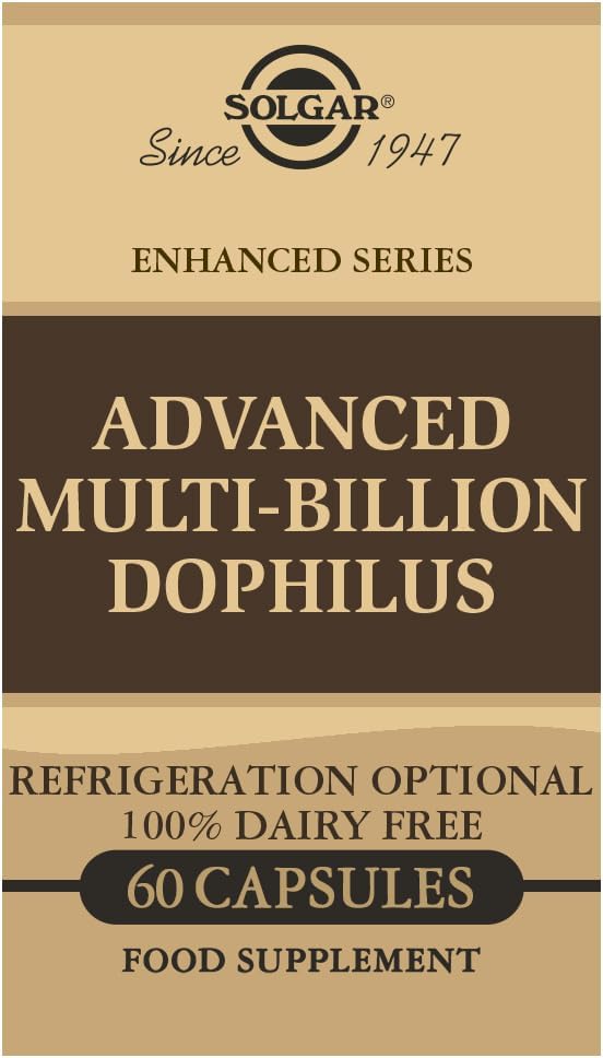 Solgar Dophilus, 60 Cápsulas Vegetales