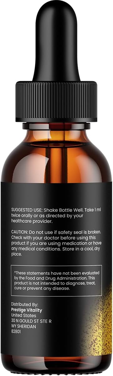Enki Elixir Drops Fórmula Saludable – Gotas Líquidas Naturales Extra Fuerza (5 Paquete – Suministro para 5 Meses)