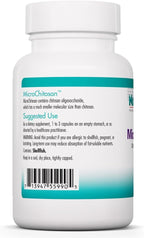 Nutricology MicroChitosan – Oligosacárido de Chitosán – 60 Cápsulas Veganas