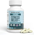 Swiss Activa+ Suplemento para el Estrés y la Calma con Ashwagandha, Rhodiola, GABA y L-Theanina - 30 Cápsulas