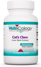 Extracto de Corteza Interior de Uña de Gato - 60 Cápsulas - NutriCology