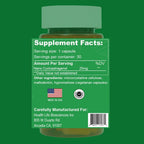 CAW Nano Cycloastragenol 25mg – 30 Cápsulas Vegetales con Recubrimiento Entérico