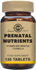 Solgar Nutrientes Prenatales, 120 comprimidos