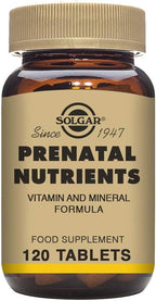 Solgar Nutrientes Prenatales, 120 comprimidos