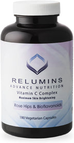 Relumins Vitamina C con Escaramujo - 1000 mg - 180 Cápsulas (30 Días)
