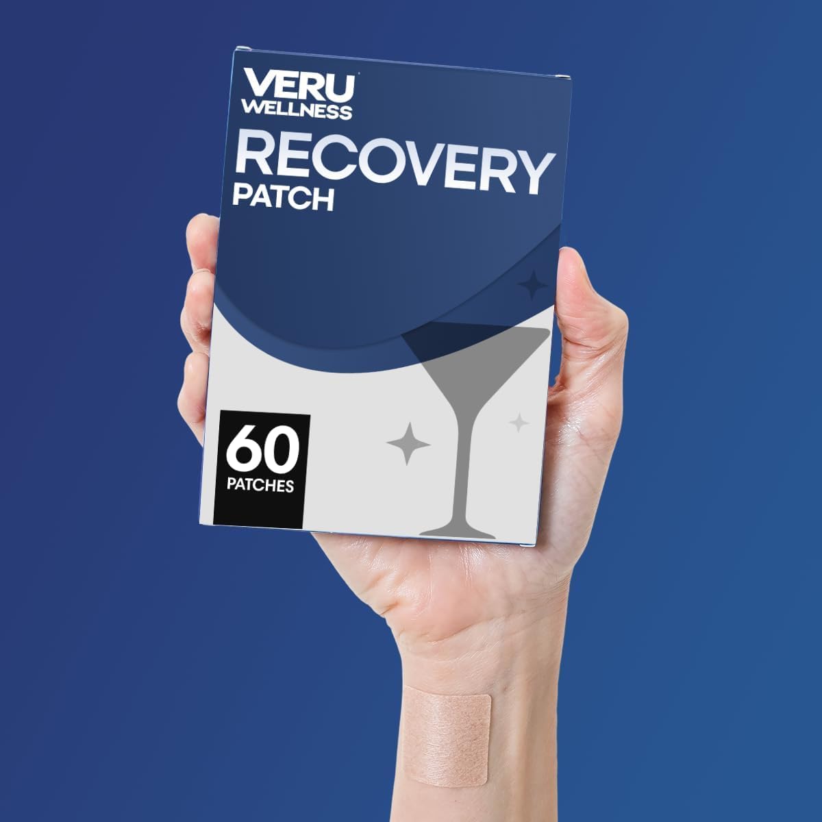 Veru Party Recovery Patch – Defensa Natural Antes o Después de la Fiesta – 60 Parches