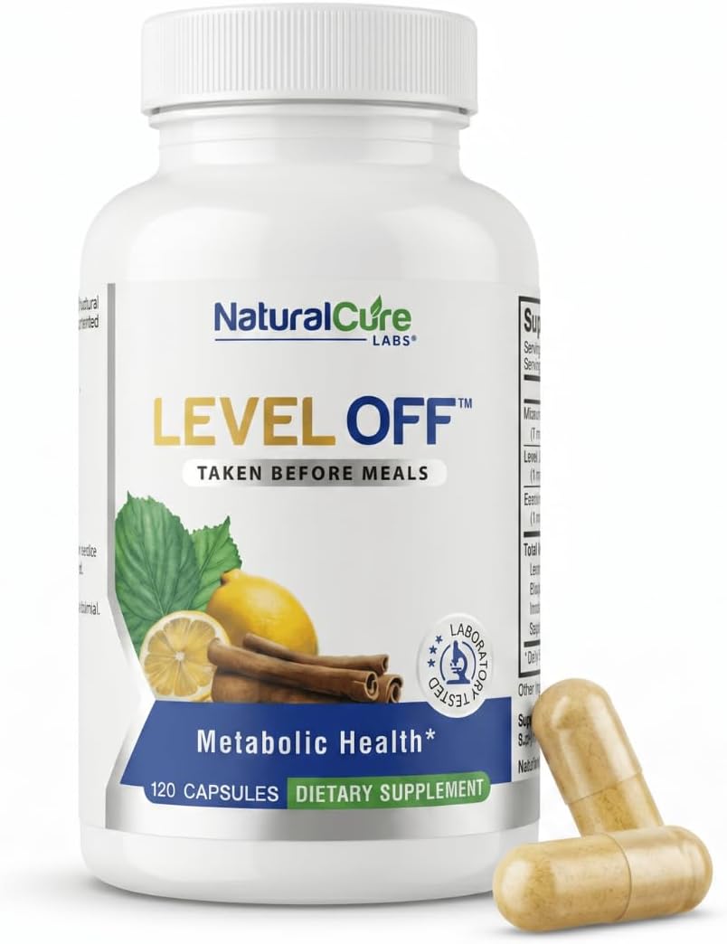 Level Off Suplemento de Apoyo a la Glucosa Postprandial – 120 Cápsulas