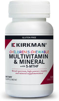 Kirkman Children's Multivitamin & Mineral Chewable con 5-MTHF - 120 Cápsulas