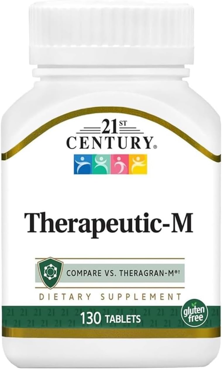 Multivitamínico y Mineral 130 Comprimidos - Comparable a Threagran M