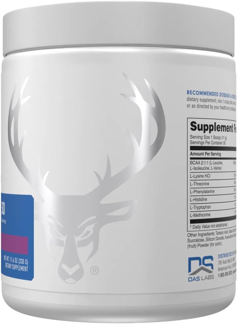 Bucked Up Essential Amino Acids - EAA Powder - Sabor Uva - 30 Servicios