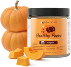 kin+kind Healthy Poops – Polvo de Calabaza Orgánico para Perros y Gatos – Prebiótico – Paquete de 3 (3 x 227 g)