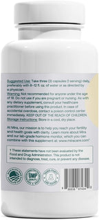 MIRA Suplemento para SOP con Myo Inositol y D-Chiro Inositol 40:1 - 90 Cápsulas