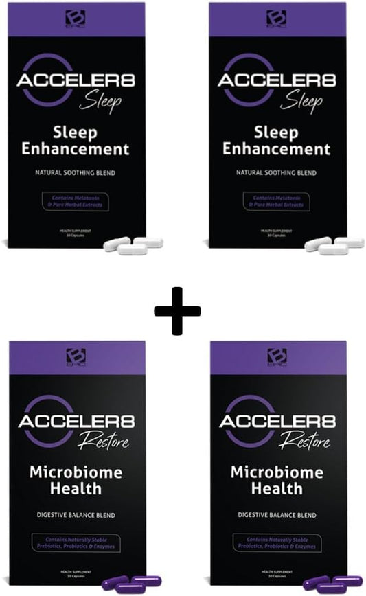 BEpic Acceler8 Sleep + Restore - 2 Month Supply (120 Capsules)