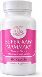 Super R Mamario Glandular Bovino – Tejido Mamario Bovino 400 mg, 100 Cápsulas