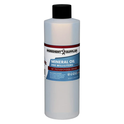 Aceite Mineral USP/NF Grado (250ml) - Vegano – Cuidado de la madera: Perfecto para hidratar y proteger tablas de – Image 1
