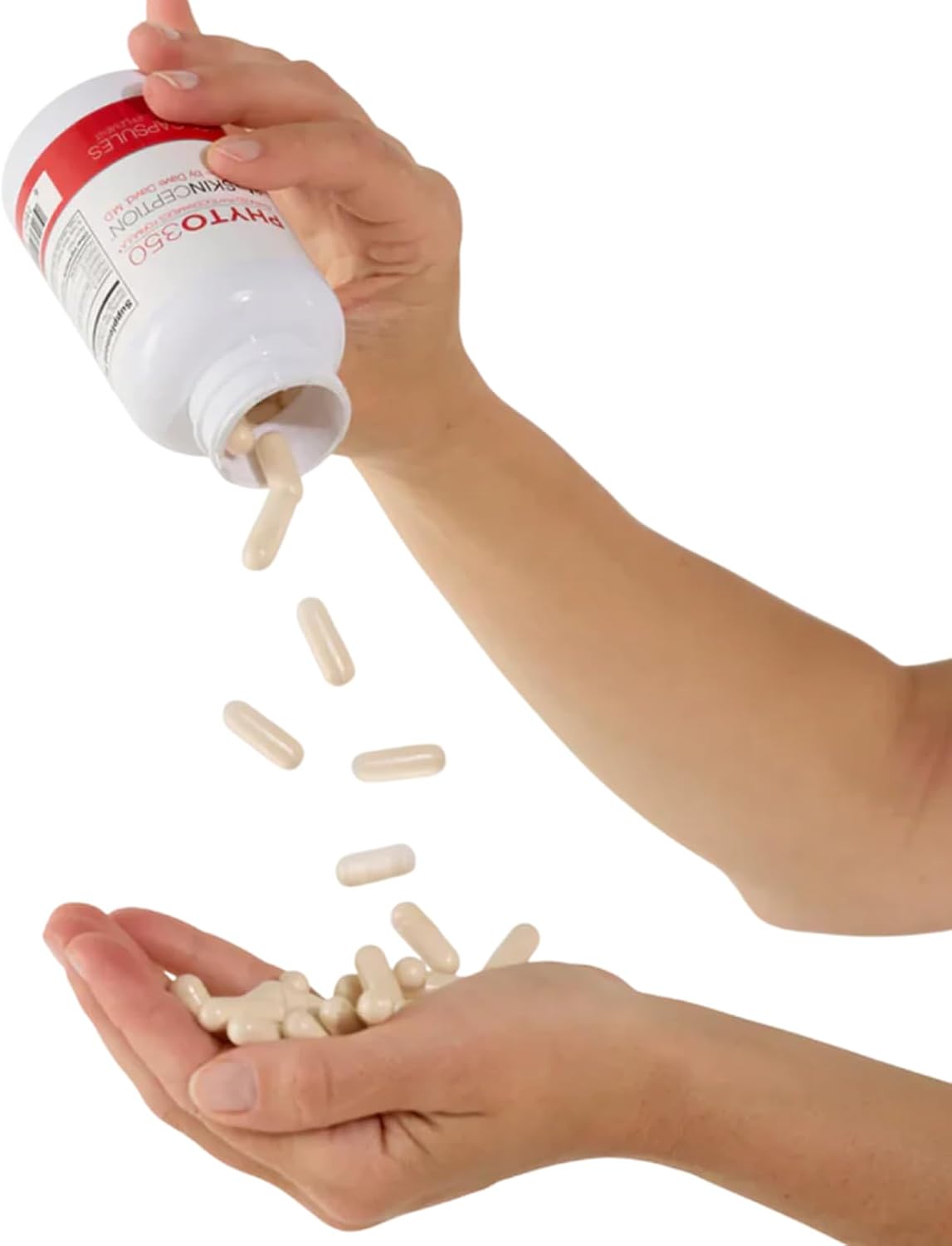 Skinception Phyto350 Fórmula Avanzada de Fitoceramidas - 30 Cápsulas Suplemento de Ceramidas Vegetales para la Hidratación, Elasticidad y Apoyo al Envejecimiento Saludable de la Piel (Suministro de 1 mes)